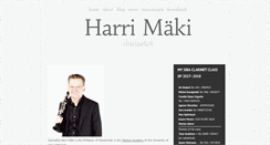 Desktop Screenshot of harrimaki.com